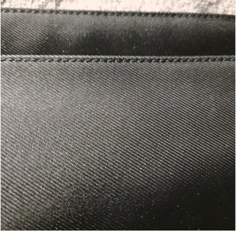 Coach Black Nylon Mini Shoulder Bag Crossbody Purse‎ Zip Top Small Y2K Classic